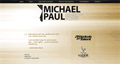 Desktop Screenshot of michaelpaulbts.com